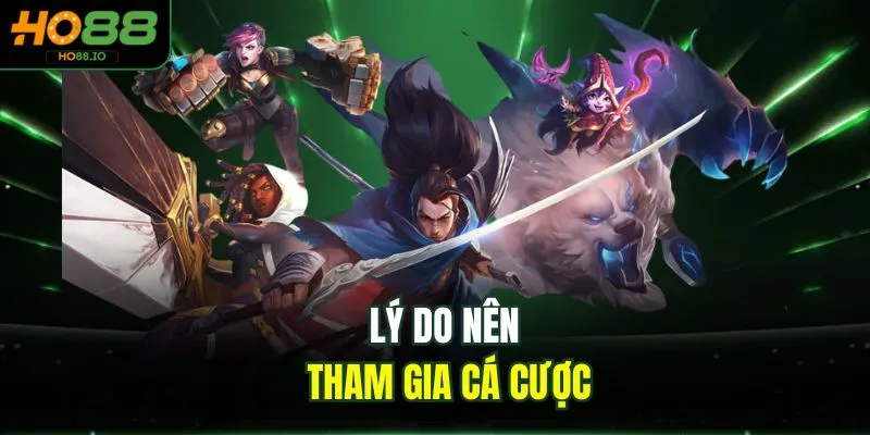 Esports Tại HO88 - Top 1 Sân Chơi Cá Cược Uy Tín 2026